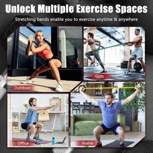 Resistance Bands with Door Anchor, Pull Up Assistance Bands for Working Out
