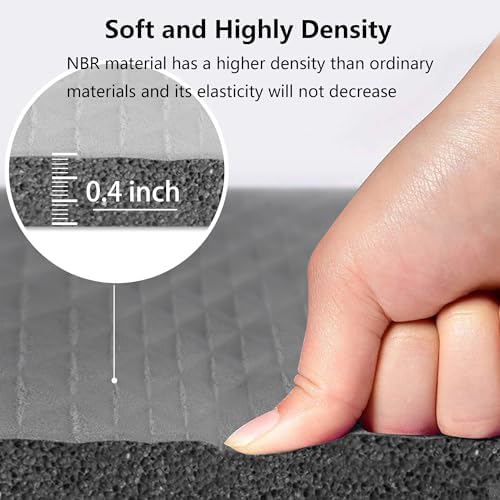 LFS Yoga Mat 72.8" x 31.5" x 2/5 inch Thick With Strap and Bag, Extra Wide