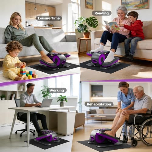 Under Desk Elliptical Leg Exerciser as Seen on TV Sitting for Senior