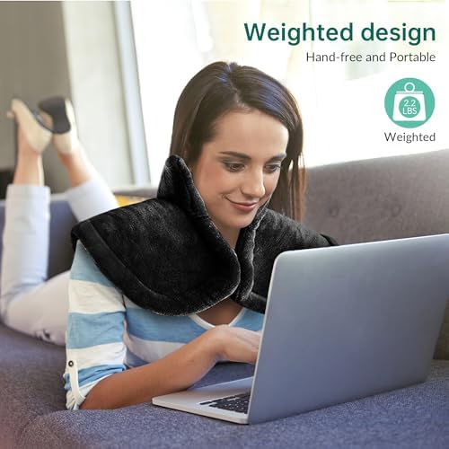 Snailax Heating Pad for Neck & Shoulders and Back, FSA Eligible, 24 x 33