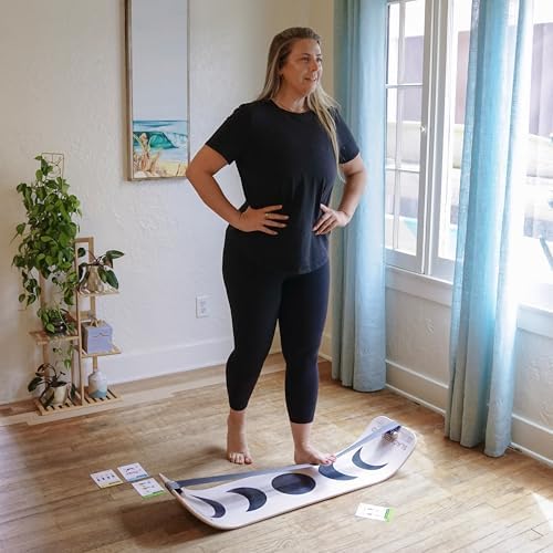 GIBBON SlackBoard Balance Board Bundle - Gift for Kids & Adults