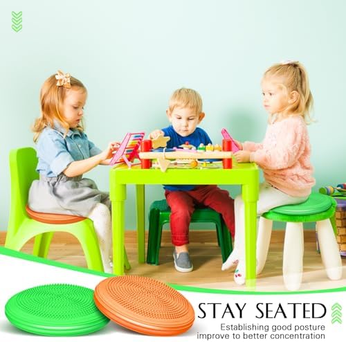 Libima 8 Pcs Wiggle Seat Inflated Wobble Cushion for Kids