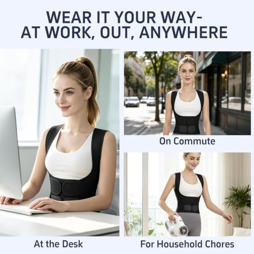 Posture Corrector for Women Men Back Brace Support Straightener Scoliosis