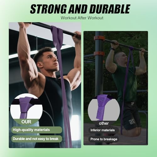 WHATAFIT Resistance Bands, 5 Level Pull Up Assistance Bands for Working Out