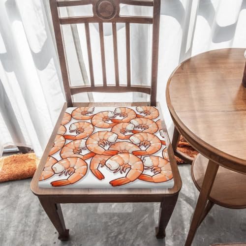 Decorative Seat Pad Chair Cushion Sushi Shrimp