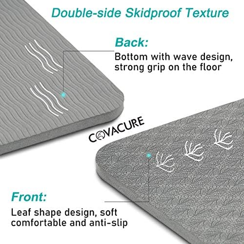 Extra Large Yoga Mat 72" x 26" - Non Slip Exercise Mat 8mm Thick Eco Friendly with Carrying Strap for Yoga, Pilates, Home Workouts & Floor Fitness