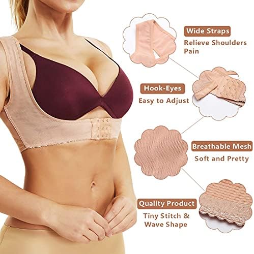 JOYSHAPER Chest Brace Up Women Posture Corrector Back Support X Strap Bras