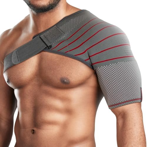 ORTONYX Shoulder Stability Brace Compression Sleeve Rotator Cuff Support