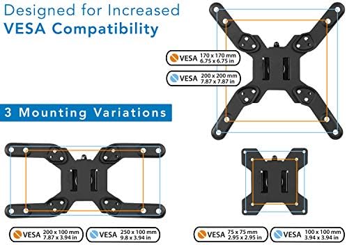 Mount-It! Large Monitor Desk Mount, VESA 200, up to 42"