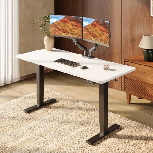 SANODESK 1'' Thick One-Piece 60 x 24'' Height Adjustable Standing Desk