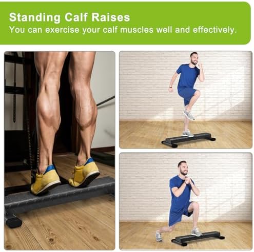 Kipika Versatile Calf Raise Bar, Heavy Duty Steel Standing Calf-raise Stand