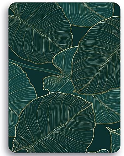 Audimi Small Mouse Pad 6 x 8 Inch, Mini Mouse Pad Thick for Laptop Wireless Mouse Home Office Travel, Portable & Washable (Tropical Leaves)