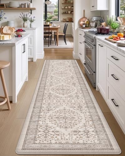 DEXI Kitchen Floor Mats Cushioned Anti Fatigue Runner Rug, 24x87