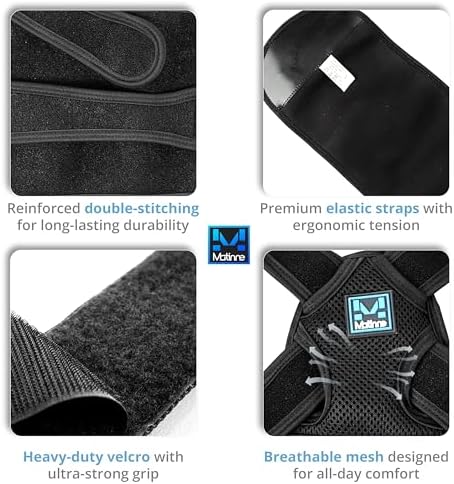 Posture Corrector for Women & Men – Adjustable Back Brace for Alignment, Pain Relief & Back Support – Premium Back Posture Trainer for Improved Posture