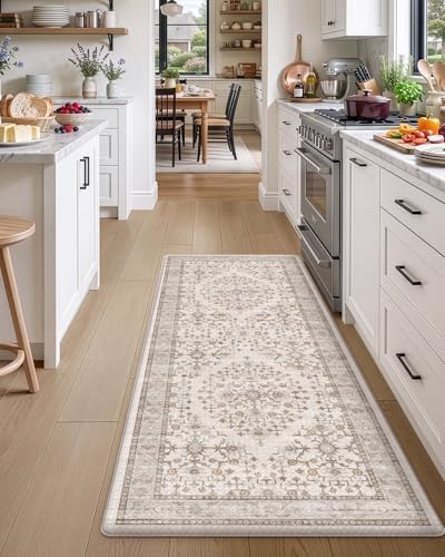 DEXI Kitchen Floor Mats Cushioned Anti Fatigue Runner Rug, 24x59