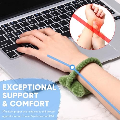 Leumoi 5 Pcs Wearable Mouse Pillow Rest, Hand Cushion Wrist Support
