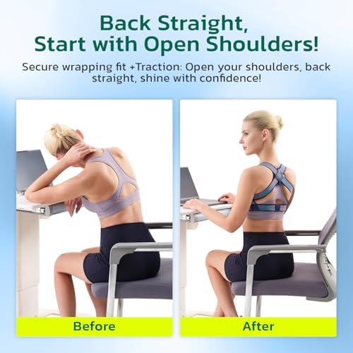 AOFIT Posture Corrector for Women Lightweight for Rounded Shoulders M