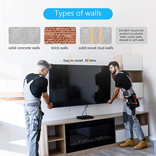 FORGING MOUNT Corner TV Wall Mount with 25.6 inch Long Arm, Full Motion TV Mount Swivel and Tilt, Fit 13-43”TVs and Monitor Wall Mount bracket Max VESA 200x200mm, 12"/16” Wood Studs, Holds up to 77lbs