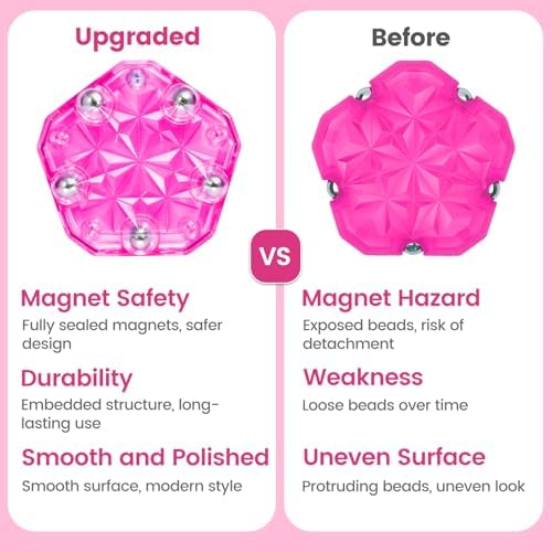 Magnetic Fidget Sphere, Adult Fidget Toy for Focus & Stress Relief