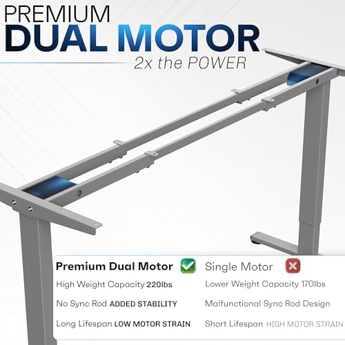VIVO Dark Walnut 71 x 36 in Standing Desk, DESK-KIT-E2G7D-36