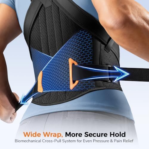 Slim-Fit Posture Corrector for Women & Men, 6-Stay Back Straightener