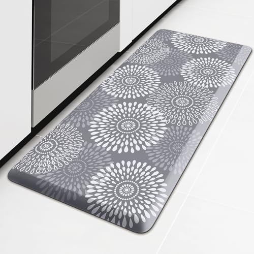 Kitchen Mat Water-Resistant Kitchen Rugs Cushioned Anti-Fatigue Floor Mat