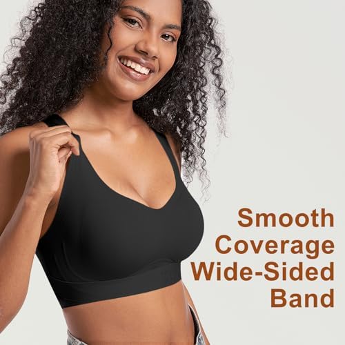 Posture Bra for Women Wireless Push Up Bralette Full Coverage Back Support Brasieres