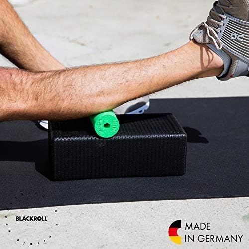 BLACKROLL - Mini Foam Roller, Massage Tool for Feet, Hands, and Arms, Ideal for Travel Size and Targeted Myofascial Release, for Exercise, Massage, and Muscle Recovery, 6" x 2", Green