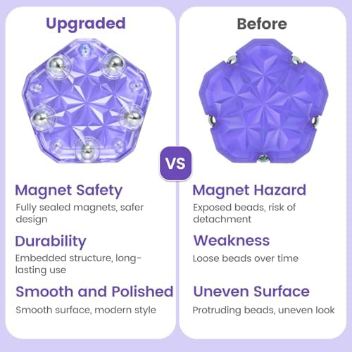 Magnetic Fidget Sphere, Adult Fidget Toy for Focus & Stress Relief