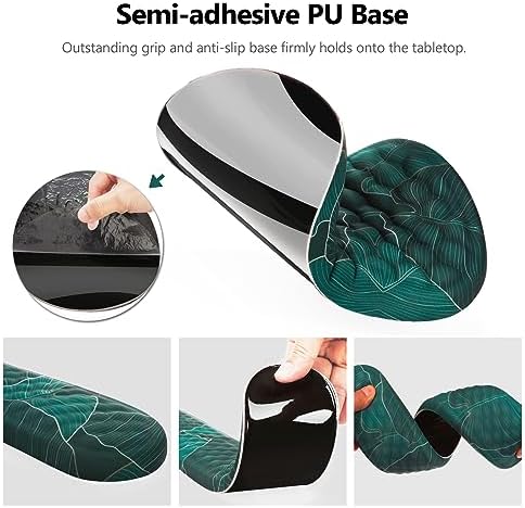 Ergonomic Mouse Pad with Wrist Support and Keyboard Wrist Rest Set