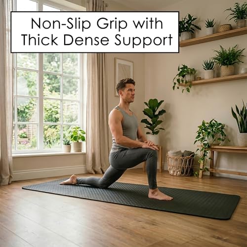 Extra Large Yoga Mat XL, Wide and Long, Extra Thick Non Slip Exercise Mat
