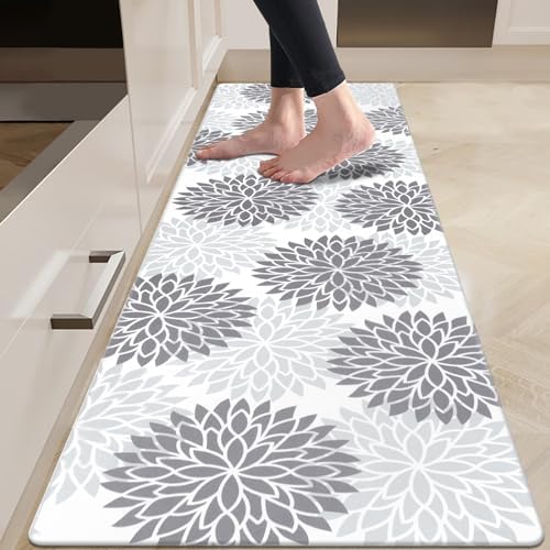 HEBE Anti Fatigue Kitchen Mats for Floor 20"x71", Cushioned Standing Mat