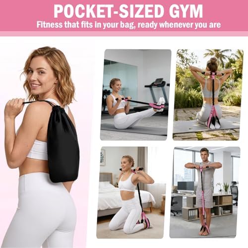 Foot Pedal Resistance Band, Multi Purpose Full Body Workout Tool