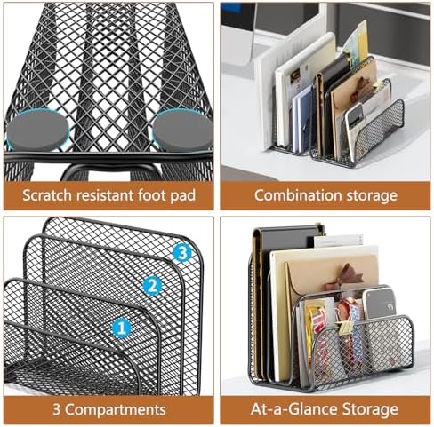 gianotter Mail Organizer Countertop