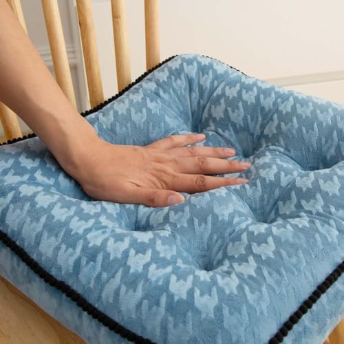Chair Seat Cushions for Dining, Chair Cushions for Dining Chairs - Comfortable Seat Cushions for Kitchen, Desk, Office Chairs Non-Slip Chair Pad(E)