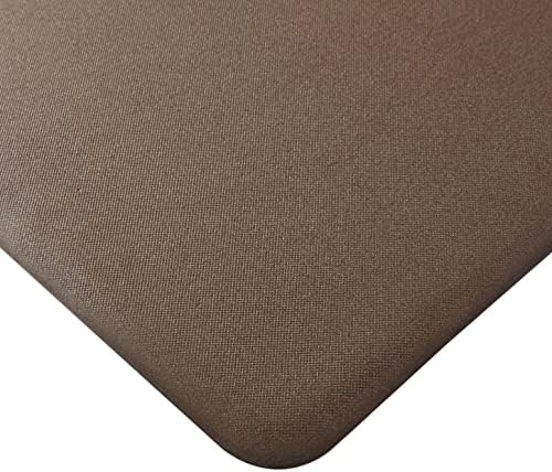 Home Dynamix Cat Cora Printed Embossed Gentle Step Marble Kitchen Mat, Grey/Blue, 19.6" x 39.3"