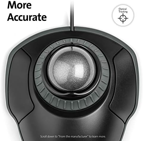 Kensington Expert Trackball Mouse (K64325) and Kensington Orbit Trackball Mouse with Scroll Ring (K75327WW)