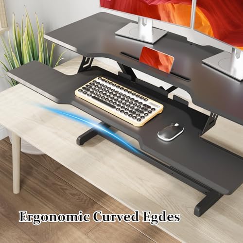 42" Standing Desk Converter, Quick Sit to Stand Desk Riser