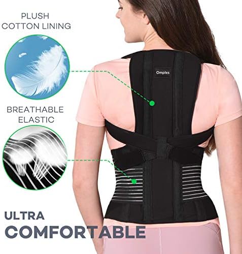 Posture Corrector for Women and Men Back Brace Straightener Shoulder Upright Support Trainer for Body Correction and Neck Pain Relief, Patent Pending (X-Large)