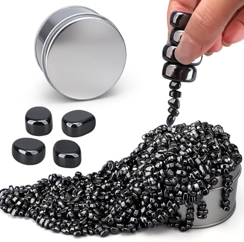 Squeeze Ferrite Putty Magnetic Fidget Toy for Adults, Desk Toy for Men Sensory Autism ADHD Office, Cool Gadgets for Stress Relief, Fidget Putty Stones for Valentines Day