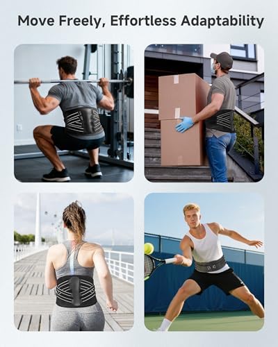 Back Brace for Lower Back Pain,Lumbar Support Belt for Men & Women