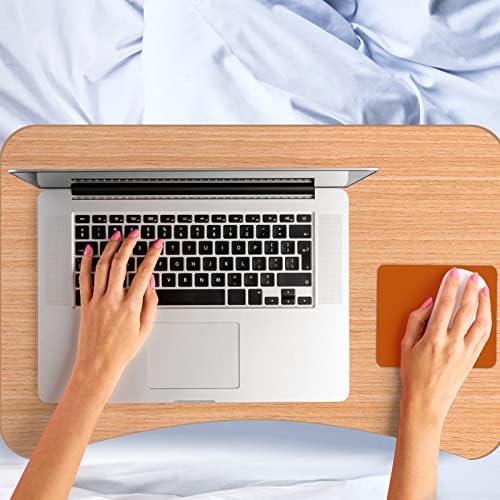 Small Rectangular Mouse pad Shop,only Takes up Mouse Space, Universal mini Mouse pad Portable Waterproof, with Non-Slip Glue Base, Orange 5X6 inches,