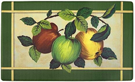 Anti-Fatigue Floor Comfort Mat, 18 x 30 in, Multi Color, Waterproof