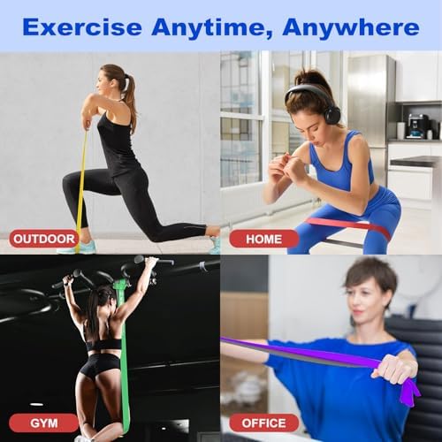 WIKDAY Resistance Bands for Working Out with Door Anchor