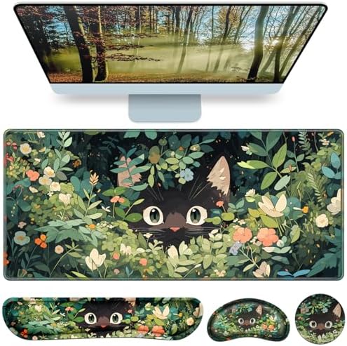 Mouse Pad Anime Mouse Pad with Wrist Rest