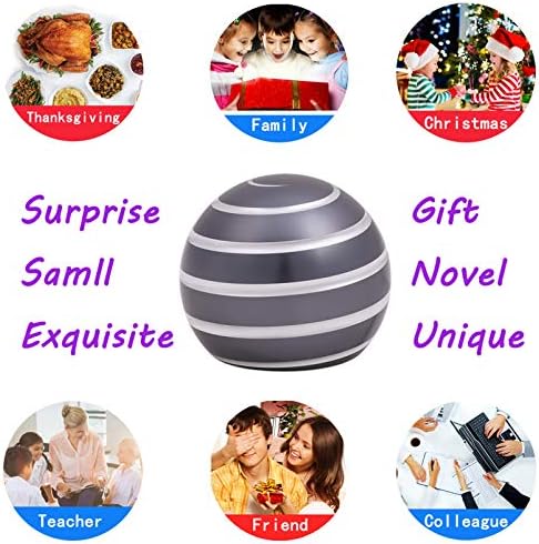 Desk-Kinetic-Toys Cool-Gadgets for Fidget: Cool-Stuff-Thing Game Toy for Adult Teen Children Kid, Stress Relief Optical-Illusion Gifts for Office School Home Man Women Christmas Spinning 180 Seconds