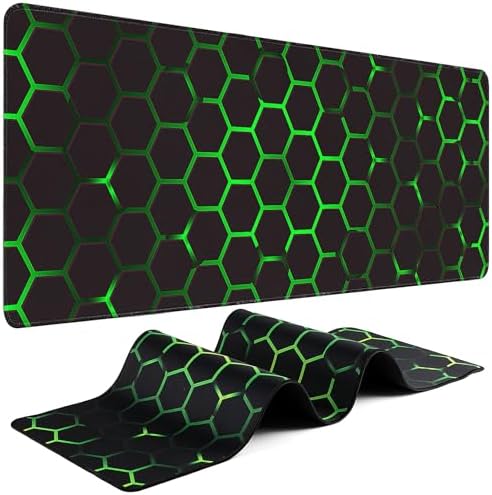 Mouse Pad Gaming - Desk Mat for Keyboard and Mouse - Large Mouse Pads for Desk, Gaming Mousepad with Non-Slip Base, Desks Pad (31.5" X 11.8") for Game, Office and Home