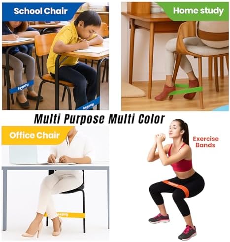 Chair Bands for Kids with Fidgety Feet, Desk Bands for Classroom