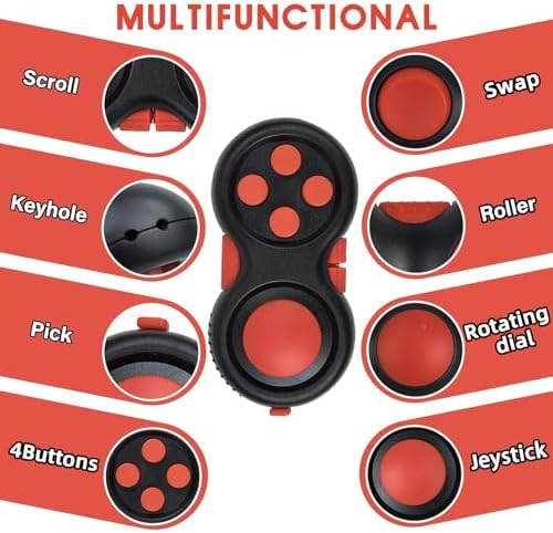 Original Fidget Toy Game, Rubberized Classical Controller
