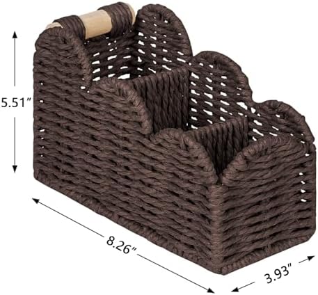 CubesLand Bedside Table Desk Organizer Caddy, Remote Pen&Pencil Holder Cup